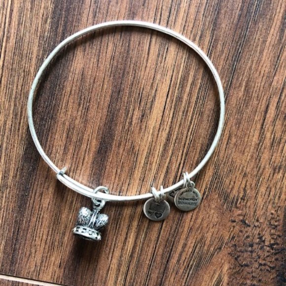 Alex and Ani King Crown Bracelet - Picture 2 of 4
